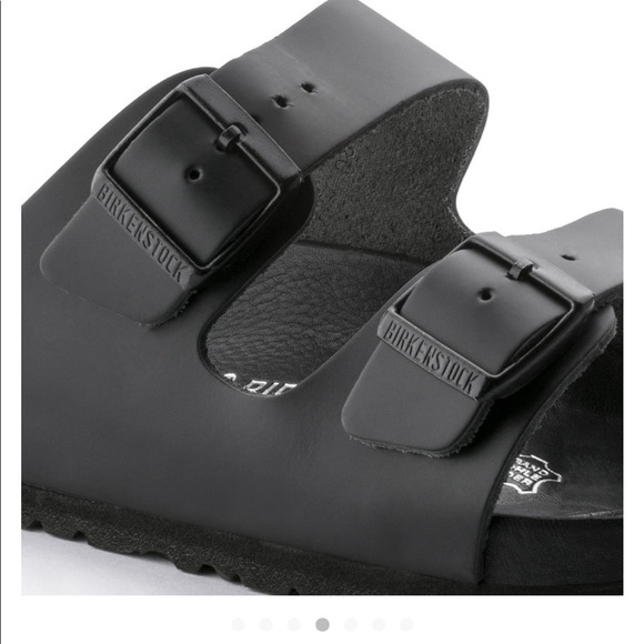 Birkenstock Monterey Black all leather sandal - Picture 4 of 8